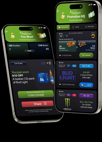 Rabbet Gaming Mobile App Promotions